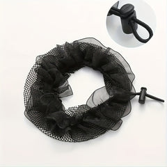Drawstring Hairnet Elastic Nylon Hairnet for Ballet Dance Hair Accessories