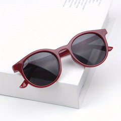 Kids Round Frame Sunglasses UV Protection Glasses For Girls And Boys
