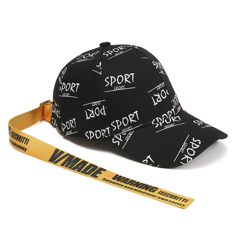 Adult SPORT Adjustable Casual Ribbon Letter Cotton Baseball Cap