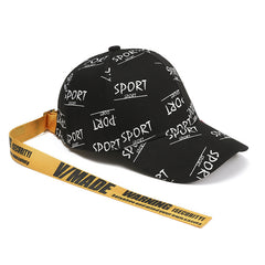 Adult SPORT Adjustable Casual Ribbon Letter Cotton Baseball Cap