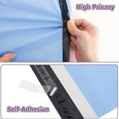 30-60pcs Christmas Gift Bags Self-adhesive Waterproof Bag for Gift Giving