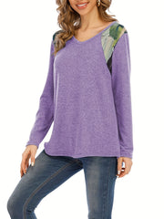Long Sleeve Lightweight Casual T-shirt