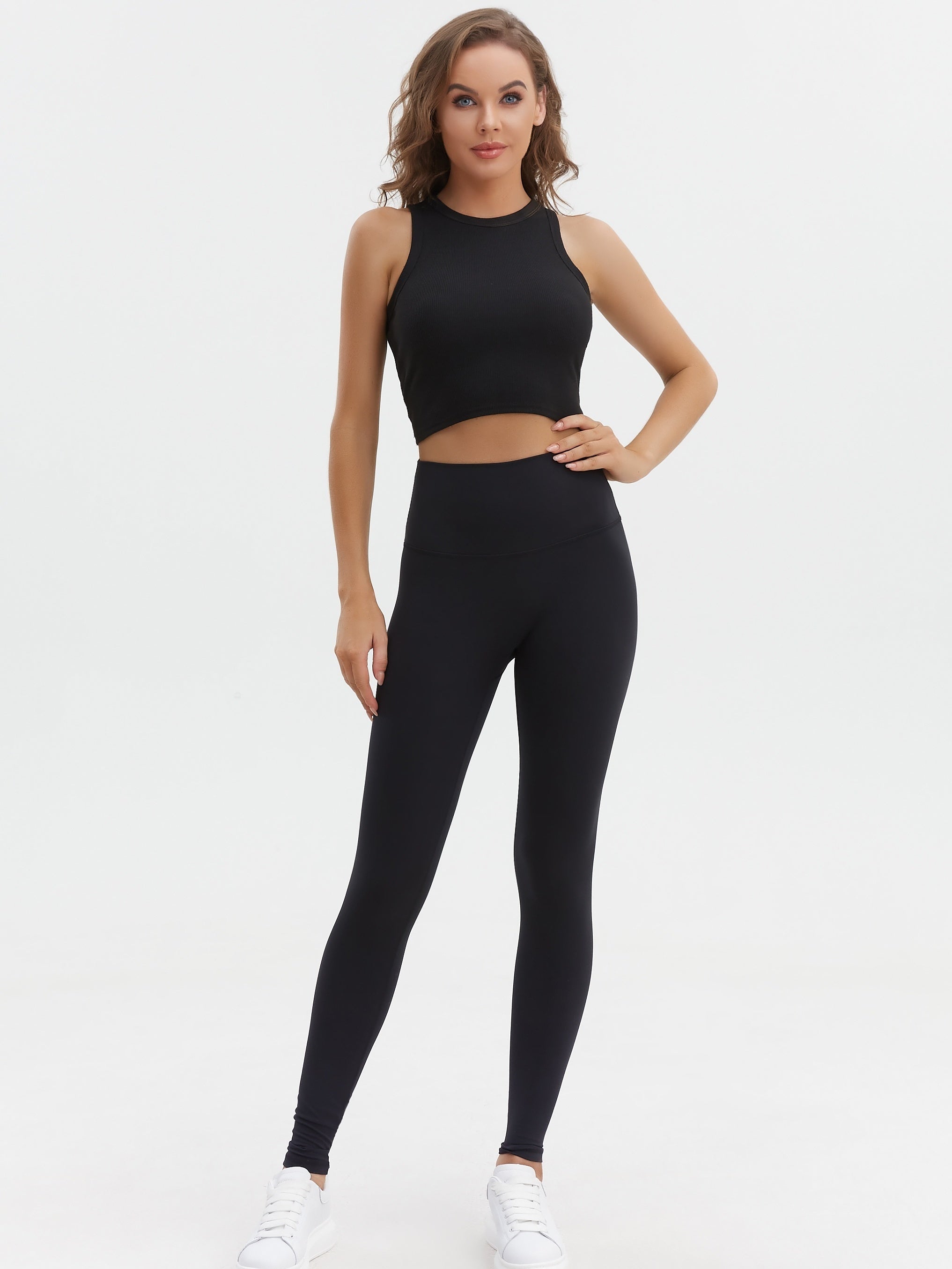 High Waist Yoga Sports Leggings Hip Lifting Tight Pants