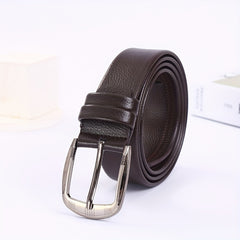 Men's PU Leather Business Belt For Jeans Pants