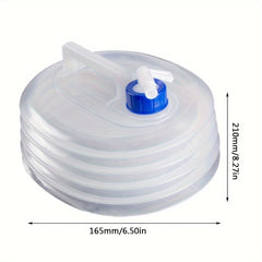 3000ml Portable Water Storage Bag Outdoor Collapsible Container