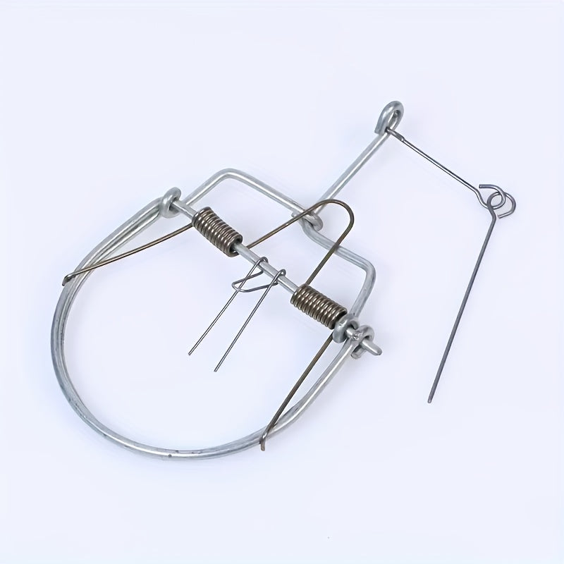 1pc Mouse Trap Weasel Catch Spring Trapt Rodent Cage Mole Re...