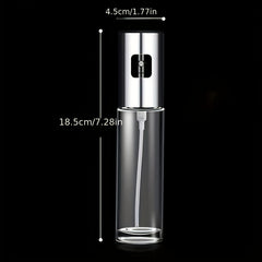 304 Stainless Steel Glass Bottle Kitchen Sprayer - 100ml