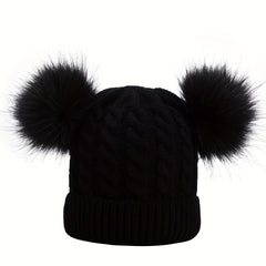 Kids Winter Sports Knitted Hat Warm Beanie