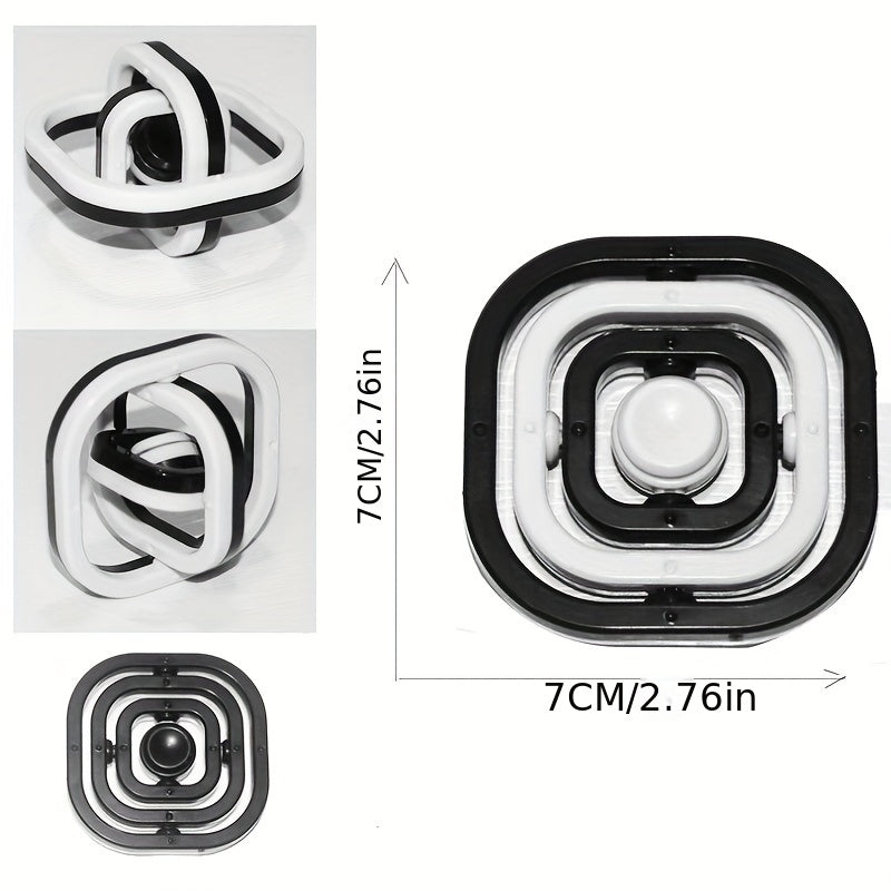 3D Infinite Flip Top Fidget Stress Relief Spinner