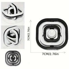 3D Infinite Flip Top Fidget Stress Relief Spinner