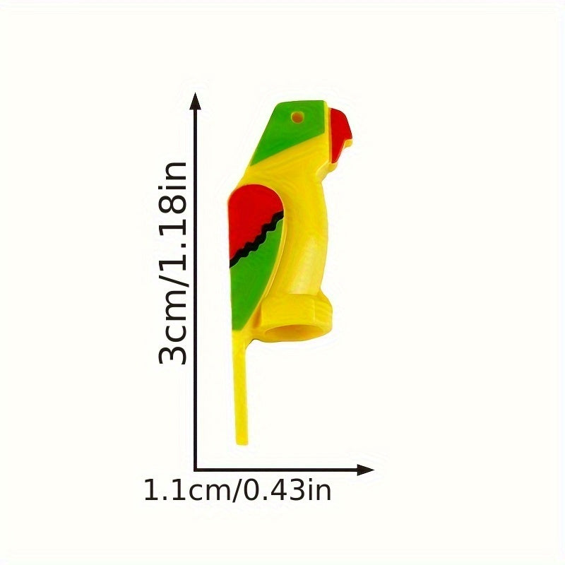 10pcs Bird Parrot Forest Scene Model Ornament