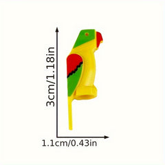 10pcs Bird Parrot Forest Scene Model Ornament