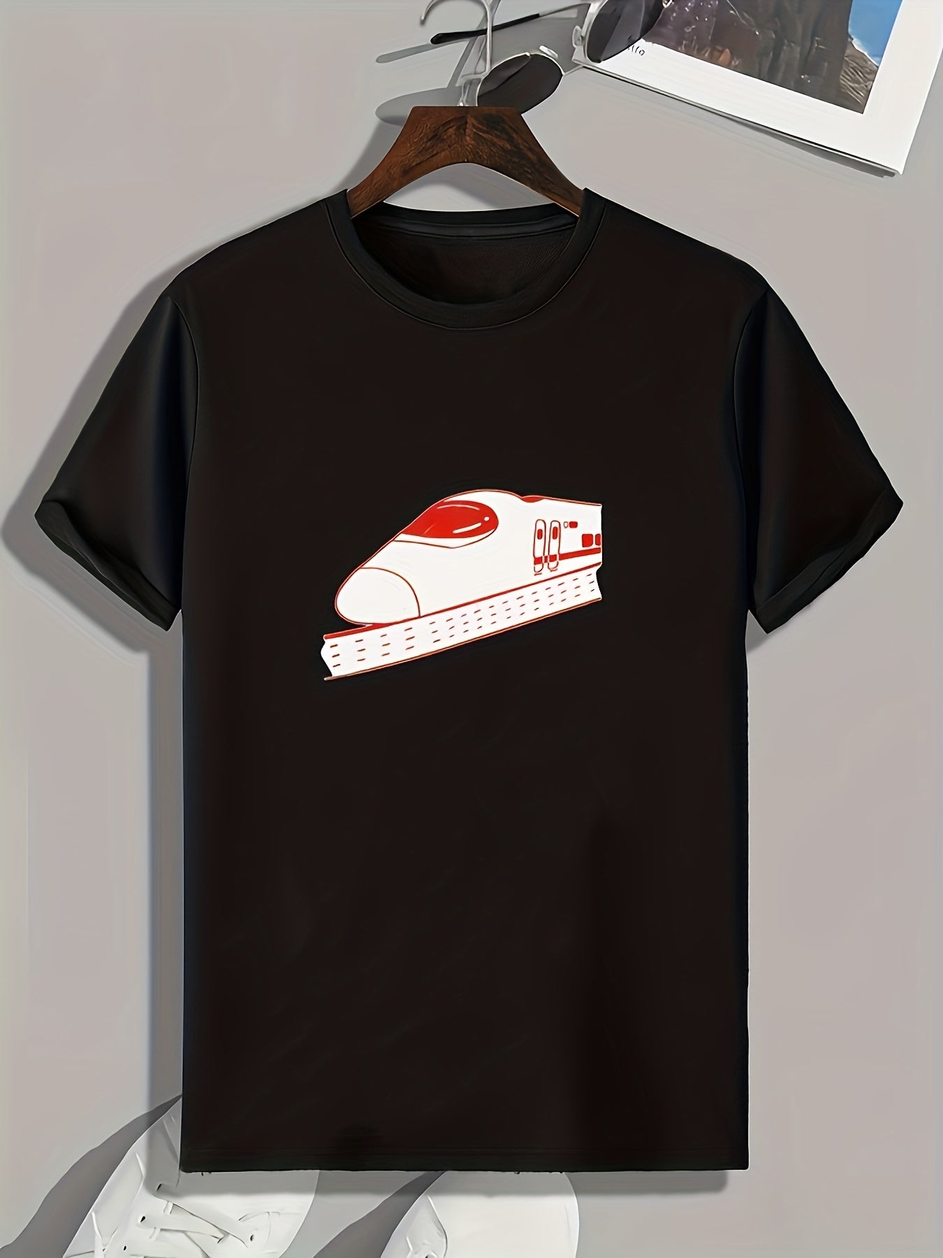 High Speed Rail Men's Graphic T-shirt