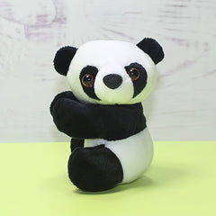 Cartoon Plush Toy Panda Clip Raccoon Hug Panda Plush Doll Travel Gift