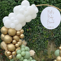 122pcs Avocado Green Party Arch Backdrop Balloon Garland