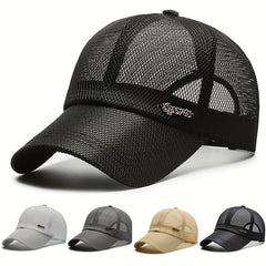 Polyester Sun Protection Baseball Cap for Men