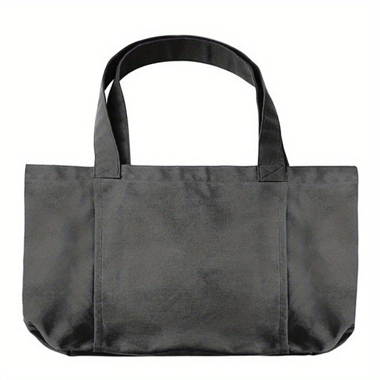 Canvas Yoga Mat Storage Bag Large Capacity Fitness Shoulder Handbag