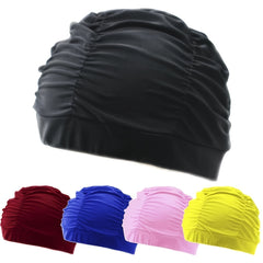 High Elastic Swimming Cap Breathable Comfortable Solid Swimming Hat