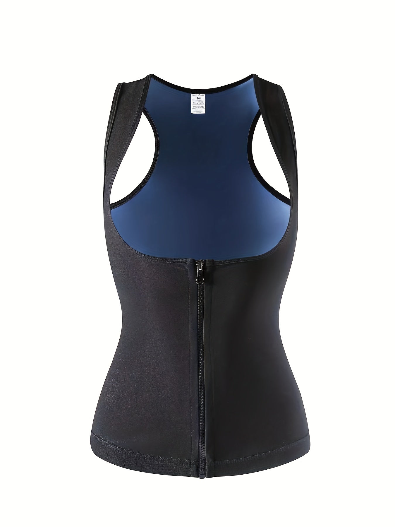 Zipper Shaping Tank Tops Waist Trainer Tummy Control Slimmer Top