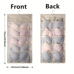 Bra Storage Bag Non Woven Lightweight Hangable Underwear Storage Bag