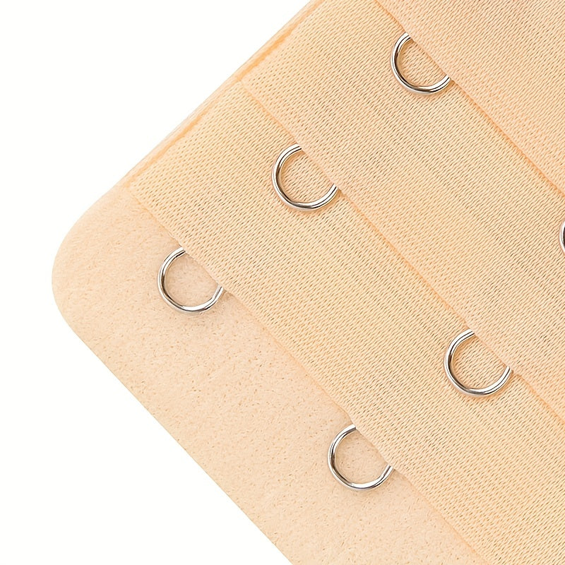 3pcs Bra Extension Buckle Set 3 Rows 3 Hook Strap Extenders