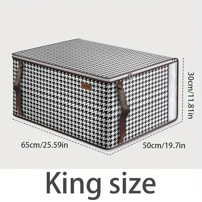 Portable Clothes Storage Bag Quilt Box for Wardrobe Sorting
