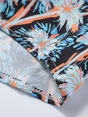 Boys Palm Trees Short Sleeves Shirt