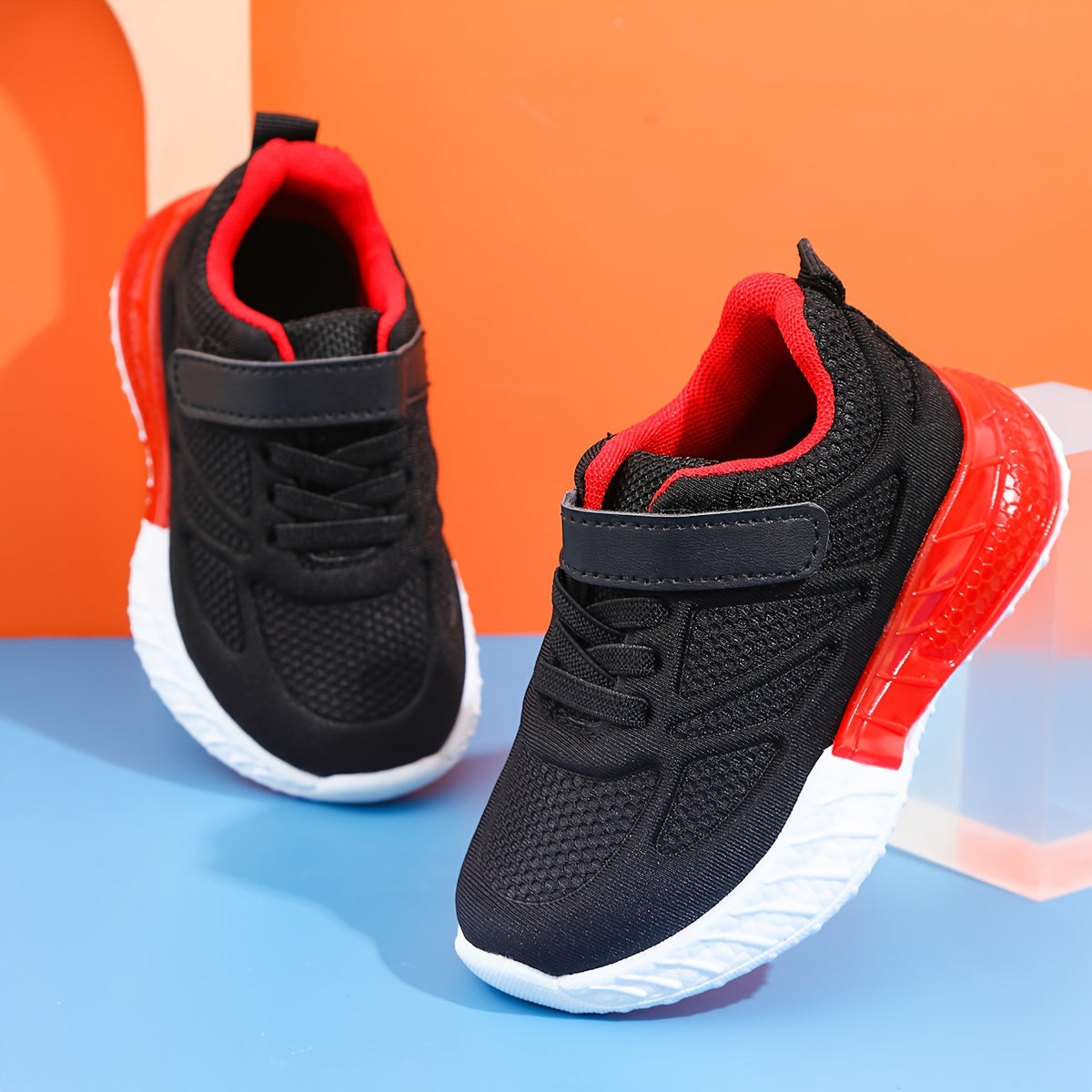 Boys Casual Low Top Woven Shoes Breathable Lightweight Non slip Sneakers