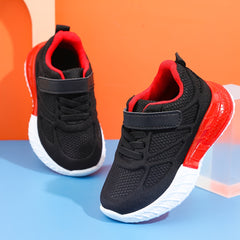 Boys Casual Low Top Woven Shoes Breathable Lightweight Non slip Sneakers