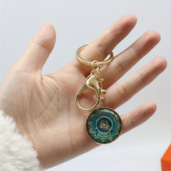 Artificial Diamond Crystal Keychain Charm Pendant Gift
