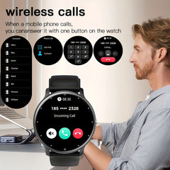 1.28' Smart Watch, Weather Forecast, Voice Assistant, Phone Compatibility