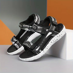 Boys' Summer Open Toe Sandals Lightweight Breathable Non-slip Beach Shoes