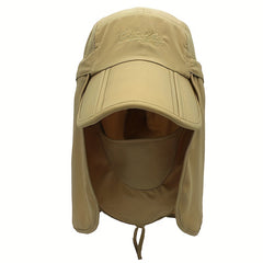 Men's Summer Outdoor Fishing Hat Sun Visor Baseball Cap