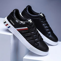 Men's Lace Up Skate Shoes Non Slip Sneakers