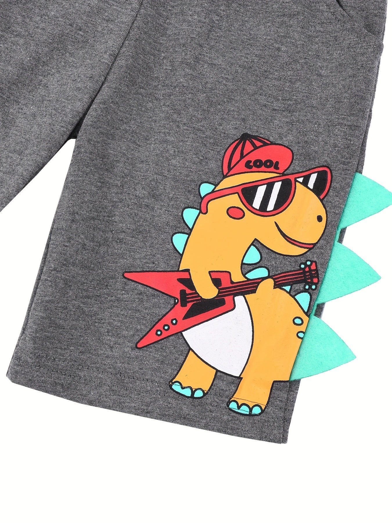 Boys Dinosaur Shorts Casual Summer Kids Clothes