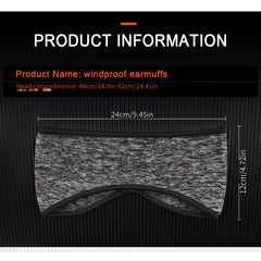 Unisex Fleece Ear Warmer Headbands for Men & Women