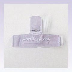 Acrylic Clip Stationery Holder Large Clip
