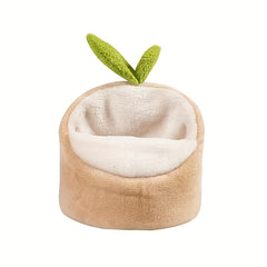 Hamster Mini Bed Chinchilla Pet Nets Plush Soft Hideout Nest