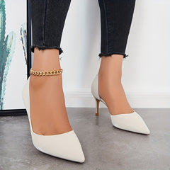 Women's High Heel Slip On Stiletto Pumps