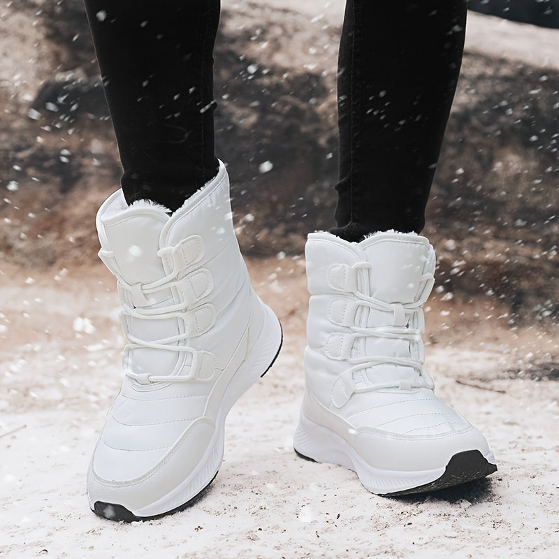 Women's Waterproof Winter Snow Boots Thermal Insulated Shoes