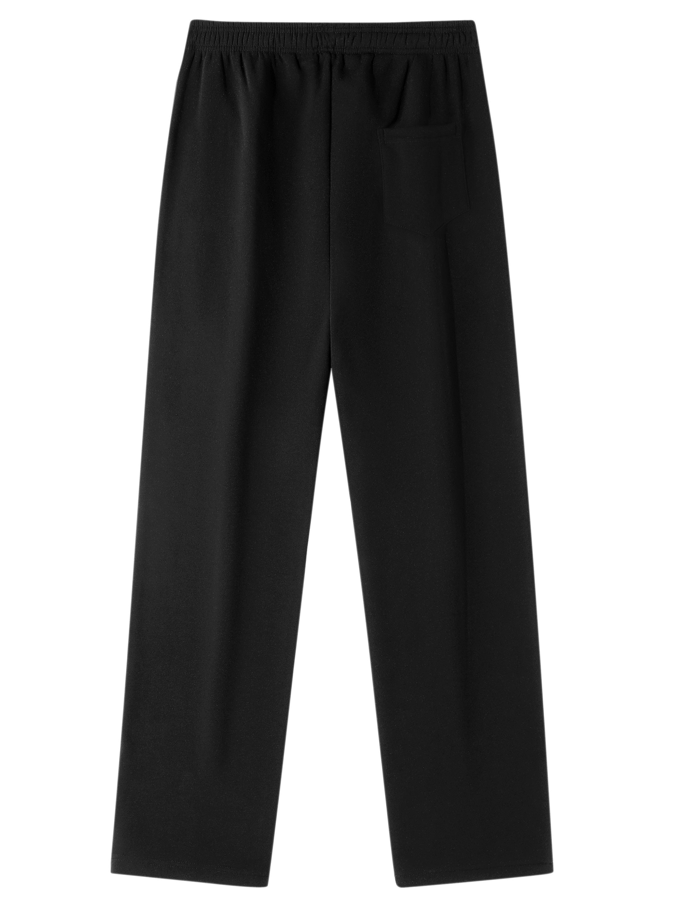 Classic Joogers Men's Casual Drawstring Sweatpants for Fall Winter
