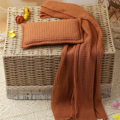 Newborn Solid Wrapped Cloth Pillow Set for Shooting Props
