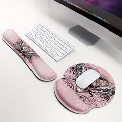 Ergonomic Mouse Pad & Keyboard Wrist Rest Support Set Memory Foam Gel Pad