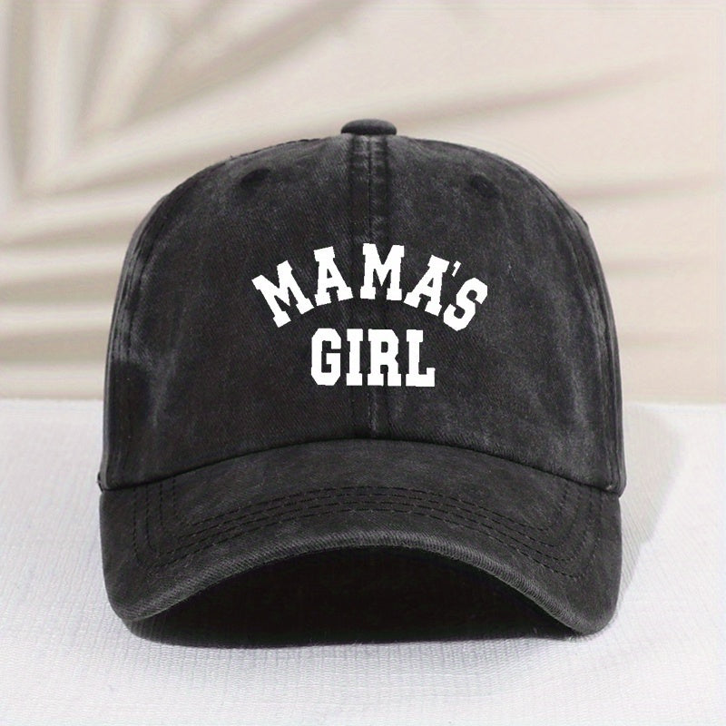 Kids Distressed Vintage Baseball Cap Sunshade Embroidered Outdoor Activity Hat
