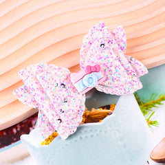 Large Bow Hair Clip Cute Hairpin for Baby Girls Party