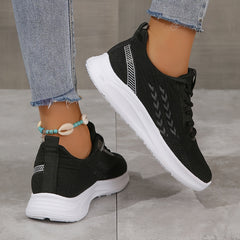 Women's Lace-up Mesh Running Shoes