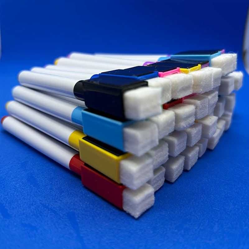 24 Pack Whiteboard Markers Fine Point Magnetic Low Odor Smudge Proof