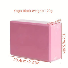 Yoga Dance Bricks with Resistance Rope Non-slip Foam Fitness Belt