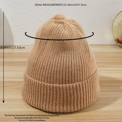 Warm Ear Protector Windproof Beanie for Women