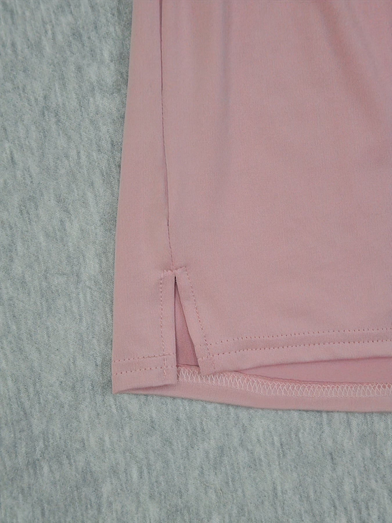 Side Split Elastic Waist Women's Sleep Shorts